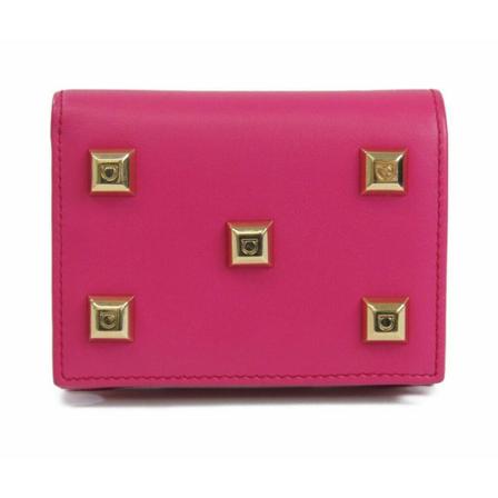 Salvatore Ferragamo Pre-owned, Wallet Roze, Dames, Maat:ONE Size