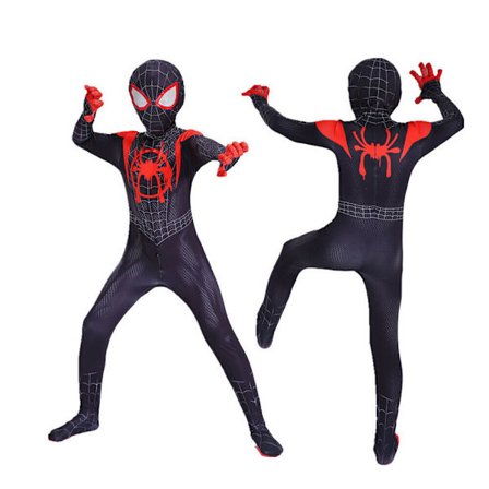 Børne Drenge Langt Fra Hjem Spider-Man Zentai Cosplay Kostume Dragt
