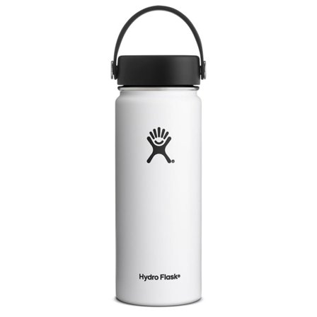 Hydroflask Wide Mouth Flex 591 ml flasks White OneSize