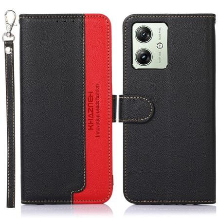 KHAZNEH Telefondæksel til Motorola Moto G54 5G Black