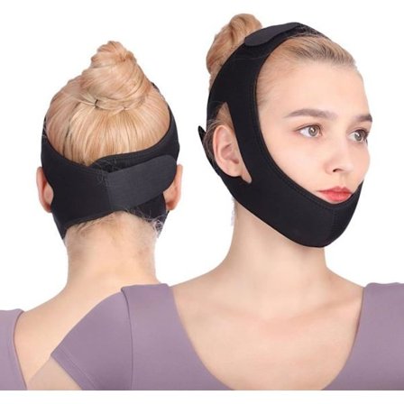 Anti-snorke hakestropp, pustende og sklisikker, anti-snorke enhet, snorkereduksjon