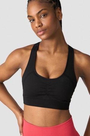 ICANIWILL - Rush Seamless Sports Bra Black - Sports-BH - Damer - Træningstøj fra ICIW