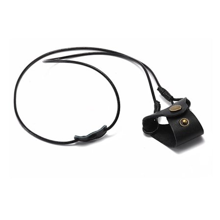 Musta pehmeästä nahasta valmistettu silmälasikotelo, lukulasikotelo naisille, miehille ja lapsille sulkimella, nahkainen hihna silmälasien hihna 