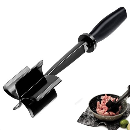 Kjøttdeighakker - Varmebestandig kjøttdeighakker for burgerkjøtt - Nylon burgerhakker