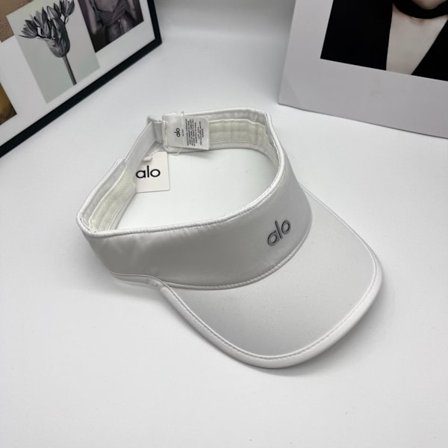 alo yoga hollow top hat solbeskyttelse solhat udendørs sport tennis golf hat indvendig mesh svedabsorberende bomuld