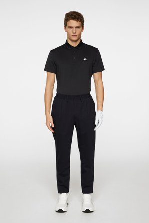 J.Lindeberg - Golf - Bridge Polo - Black - Man - M