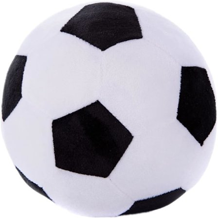 Fyllda Fotbollar Plysch för Barn Pojke, Baby, Mjuk Fotboll Plushie Leksak Docka 9"