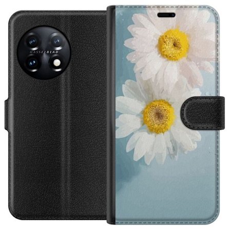 Plånboksfodral till OnePlus 11R med Sommarblommor