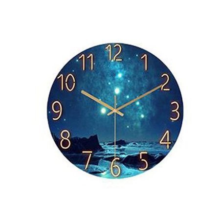 Seinäkello kauniilla kellotaululla - Sea