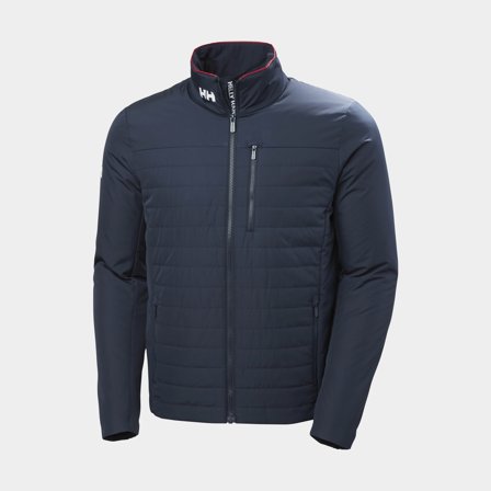 Chaqueta ligera / chaqueta aislante Helly Hansen Crew Insulator 2.0, Navy, hombre, Medium