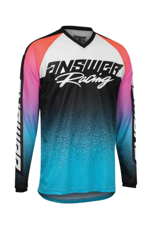 Maglia Cross Bambino Answer Syncron Rosso-Arancio XL