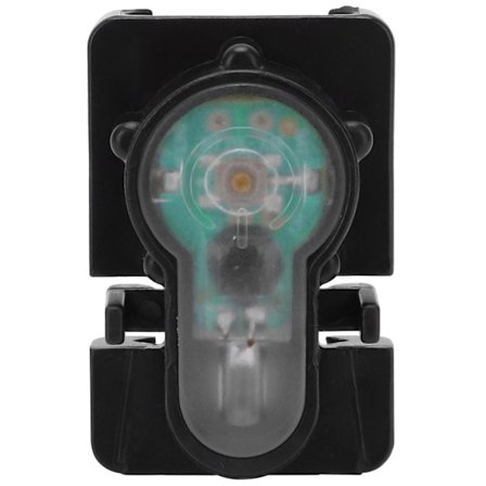 Ulkoilu Kypärä Valo Kisko Tyyppi Vedenpitävä Merkkivalo Musta Pohja Sininen LED