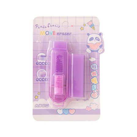 Gummi viskelær Farge viskelær LILLA