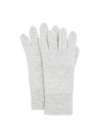 Kashmina - Kashmirvanter "Snow" - Lys grå