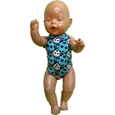 Baddräkt till Baby Born, dockkläder