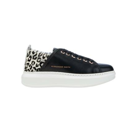 Alexander Smith Sneakers Wembley , Zwart , Dames , Maat: 38 EU