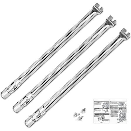 HKK Rustfrit stål grillbrænder til Weber Genesis 300-serien (19,5 tommer) - E310, E320, E330, S310, S320, S330