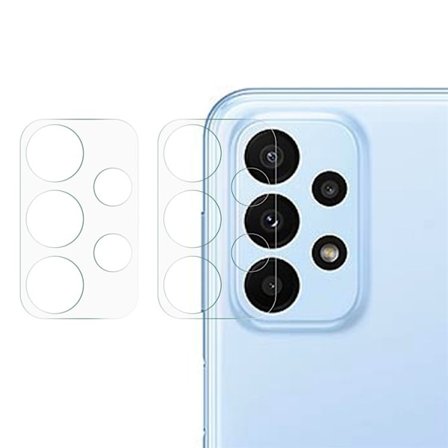 [2-PACK] Galaxy A23 4G/5G kameralinsedæksel i hærdet glas