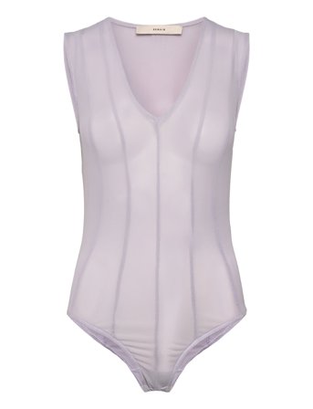 REMAIN Birger Christensen | Bodysuit With Cutlines | 38