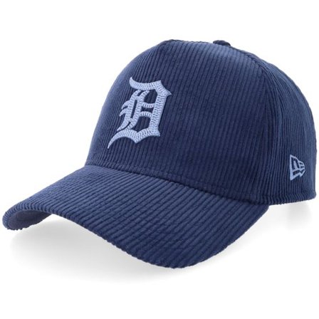 New Era - MLB Blå adjustable Keps - Detroit Tigers Corduroy Navy A-Frame Adjustable @ Hatstore
