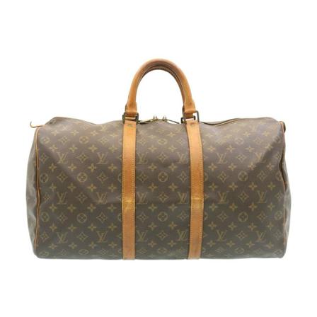 Louis Vuitton Vintage, Pre-owned Keepall 50 Bruin, Dames, Maat:ONE Size