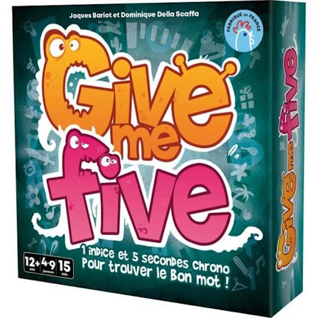 Giv mig fem - Asmodee - Teamkommunikationsspil - Fra 12 år