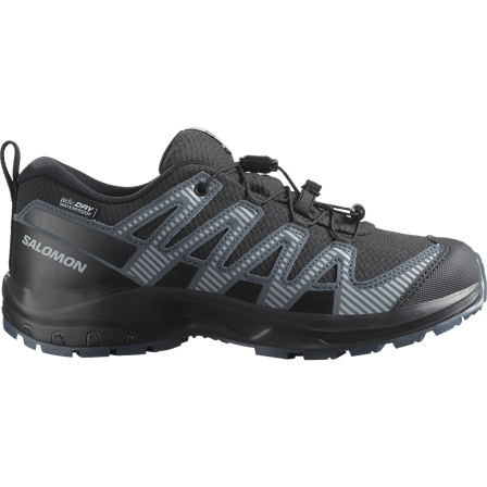 Salomon - Kinderschoenen Schoenen Xa Pro V8 Wp J - Black / Turbulence