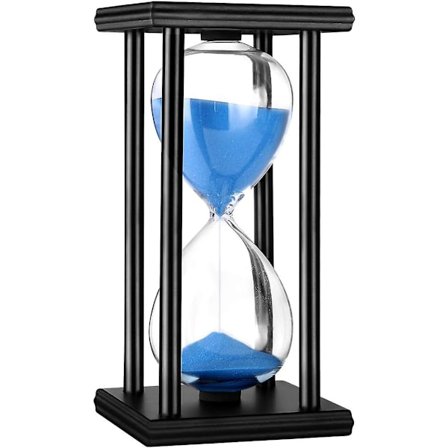Timeglas Timer 30 minutter Træ Sand Timeglas Ur Til Kreative Gaver Værelsesindretning Kontor Køkken Indretning Fødselsdag