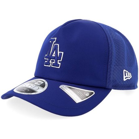 New Era - MLB Blå trucker Keps - Los Angeles Dodgers 9FORTY Royal Mesh Apex A-Frame Trucker @ Hatstore