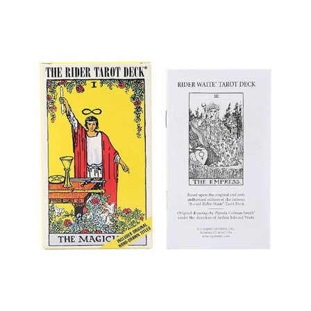 Tarot-yhdistelmä: Tarot-ohjeet + Waite Swedish Tarot (pehmeäkantinen)