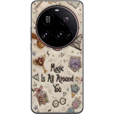 Kompatibel Mobilcover til Xiaomi Xiaomi 15 Ultra Broderet magisk illustration med symboler, citater og eventyrinspireret fantasi der skaber en blød o