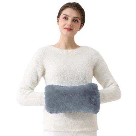 Talvikäsilämmitin Ladattava Pehmoinen Käsilämmitin Sähköinen USB-virtalähteellä Varustetut Lapaset Lämpimät Hihat Syntymäpäivä Joulu Käsien Suoja 