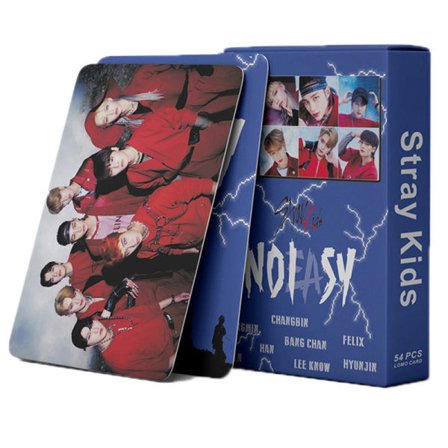 54 stk./sæt Kpop Stray Kids Lomo-kort Nyt album Boys Foto-kort Cherry