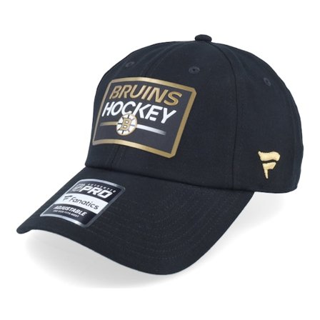 Fanatics - NHL - Black - unconstructed - Cap - Boston Bruins 100th Anniversary Black Dad Cap - Hatstore