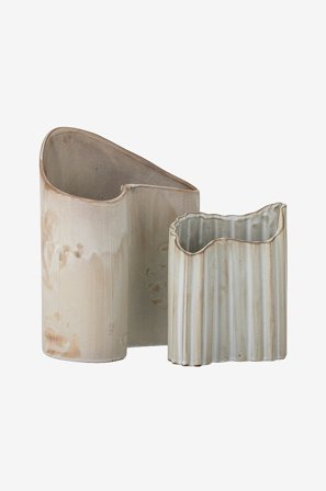 Bloomingville - Maljakakkosetti Henaj, 2 kpl - Ruskea - Ruukut & maljakot - - Homeroom