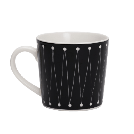 Littlephant Porslinsmugg Liten Net Muggar & koppar Svart