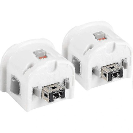 2 Motion Plus Adapter Detektor Til Wii Fjernbetjening Adapter Accelerator Erstatning