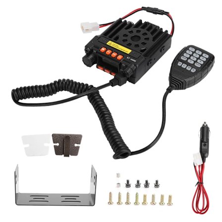 KT 8900 Aluminiumslegering Auto Lås Fire Bølgebånd Bilradio Mini Kringkastingsstasjon Walkie Talkie