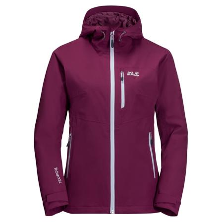 Jack Wolfskin Women's Eagle Peak Jacket Women shell jackets Purple S