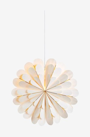 Markslöjd - MARIGOLD valotähti riippuva, 45 cm - Valkoinen - Valotähdet - - Homeroom