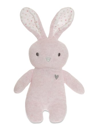 Cozy Knits Rabbit Pink Pink Teddykompaniet