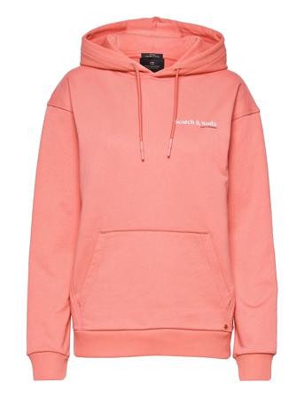 Unisex - Organic Felpa Hooded Sweat Pink Scotch & Soda