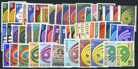 EUROPA CEPT - Årgang 1973 - Postfrisk