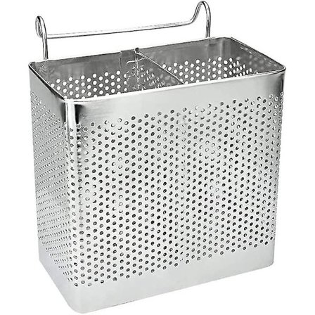 Køkkenbestik Dræn, Bestik Kurv, Bestik Stativ, Rustfrit Stål Vask Organizer, Til Opbevaring Og Madlavning Redskaber, Ske, Gaffel Hy