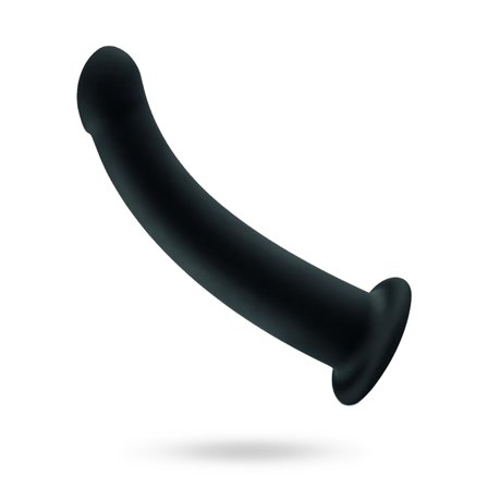 No-Parts - Parker Dildo 19.5 cm - Black - Vuxen.se - Vibrerande, strapless & standars strap-ons