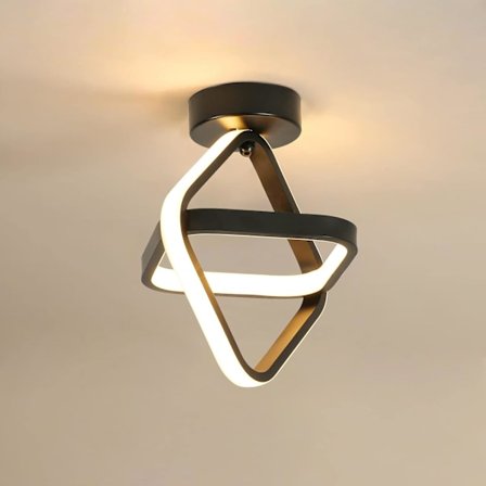 Loftlampe LED-loftlampe til balkon, varm hvidt lys 3000K