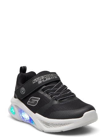 Skechers Boys Skechers Meteor-Lights - Black - 31