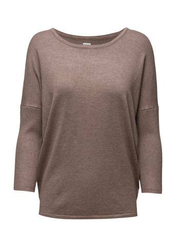 A2561, Milasz R-Neck Pullover Pullover Beige Saint Tropez