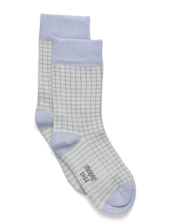Minipop Bamboo Socks Thin Stripe Blue Minipop