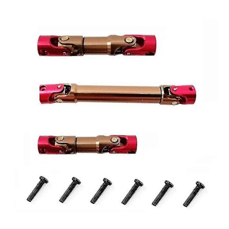 Metal Drivaksel Kompatibel med 1/18 Rochobby Wowrc Cheyenne 6x6 Rc Crawler Bil Opgraderingsdele Tilbehør